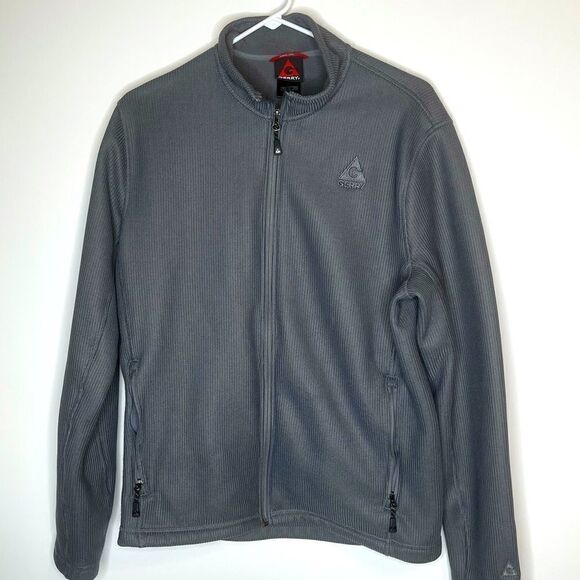 Medium Gerry Full Zip Gray Performance Jacket - Picture 5 of 5
